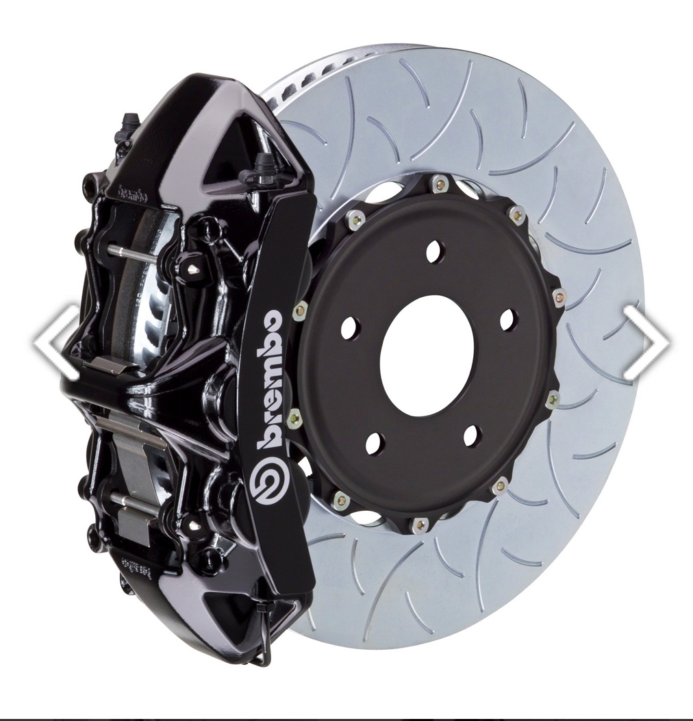 Kit de frenos Brembo GT Big: pinza de 6 pistones con rotores ranurados - Imagen 4