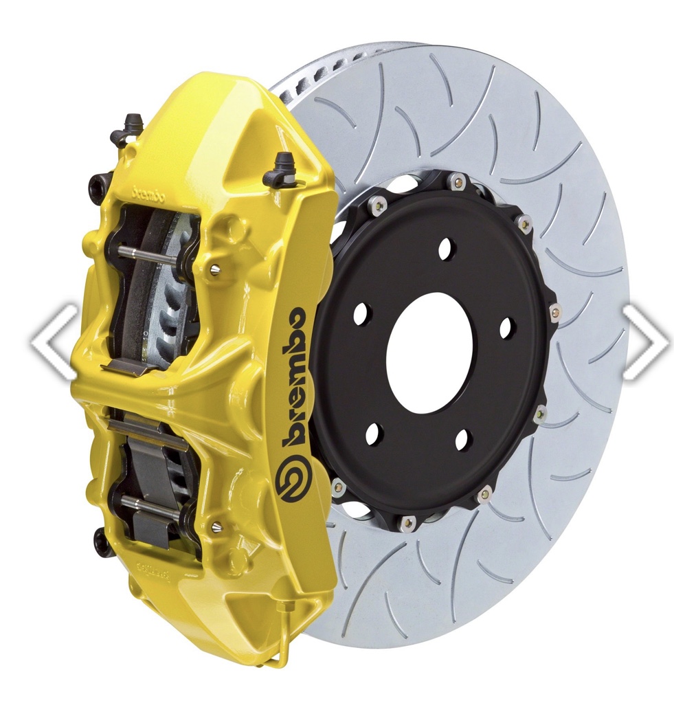 Kit de frenos Brembo GT Big: pinza de 6 pistones con rotores ranurados - Imagen 2