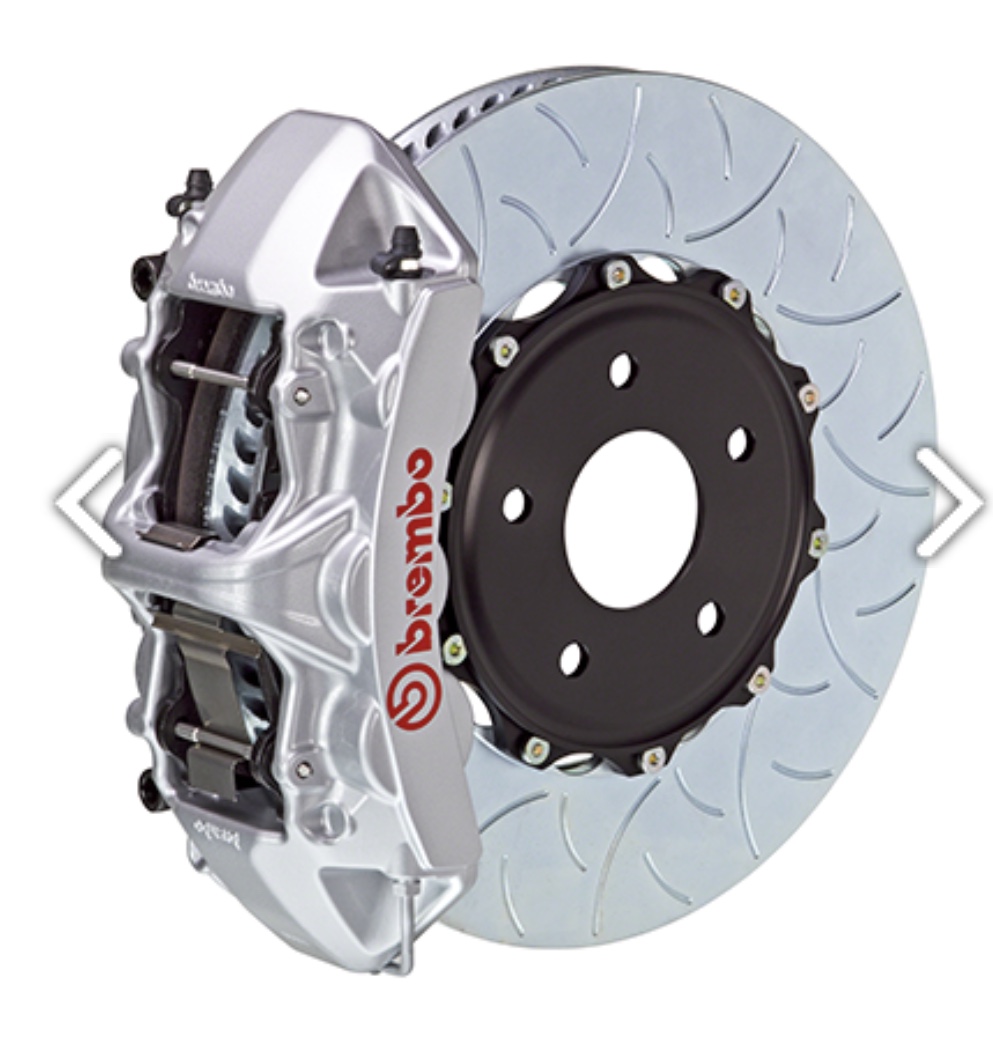 Kit de frenos Brembo GT Big: pinza de 6 pistones con rotores ranurados - Imagen 3